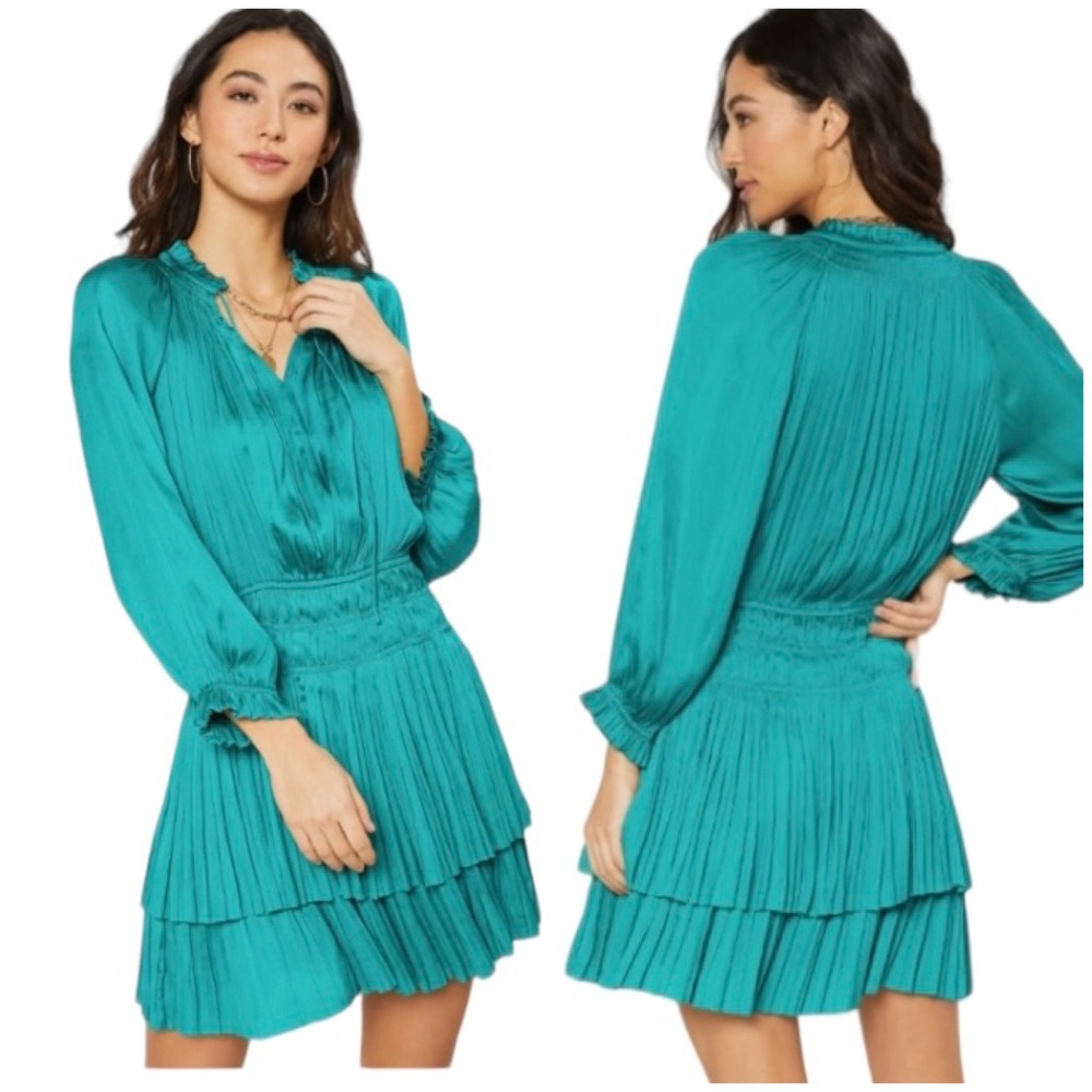 Current Air Teal Mini Dress